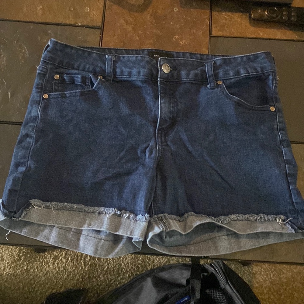 Deep Blue Jean shorts in a size 11.